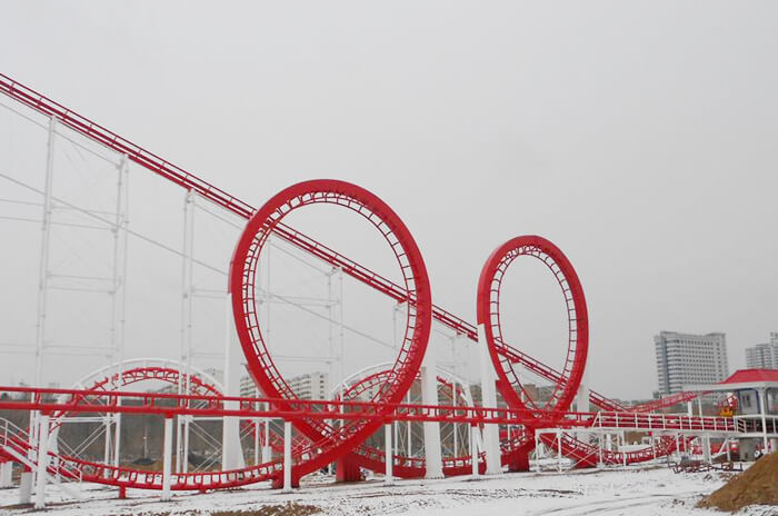 Double Loop Roller Coaster