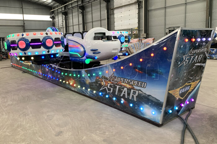 Double Wave Flying Car ride