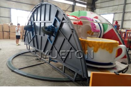 Amusment Rides Trailer Mounted Coffee Cup