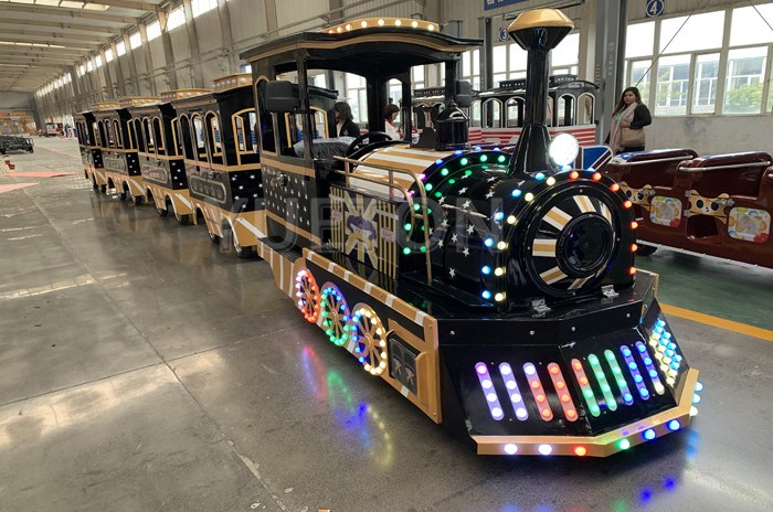 Electric Trackless Train