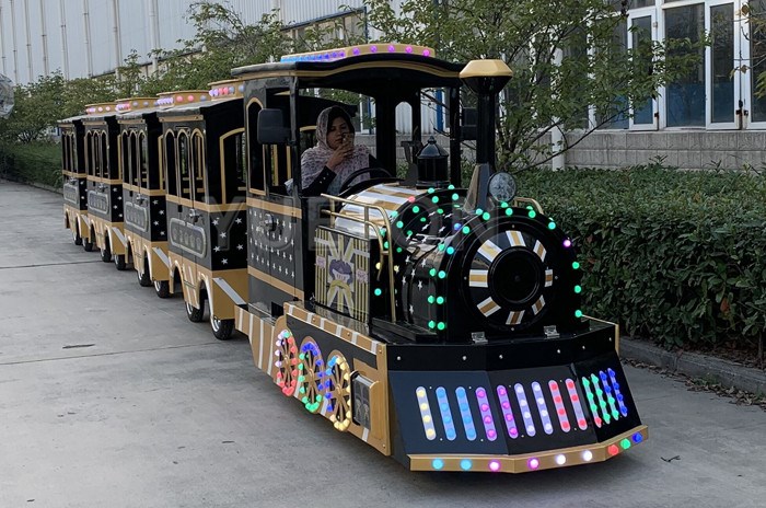 Electric Trackless Train