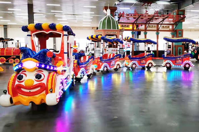 Clown Trackless Train
