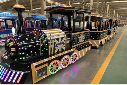 Electric Trackless Train