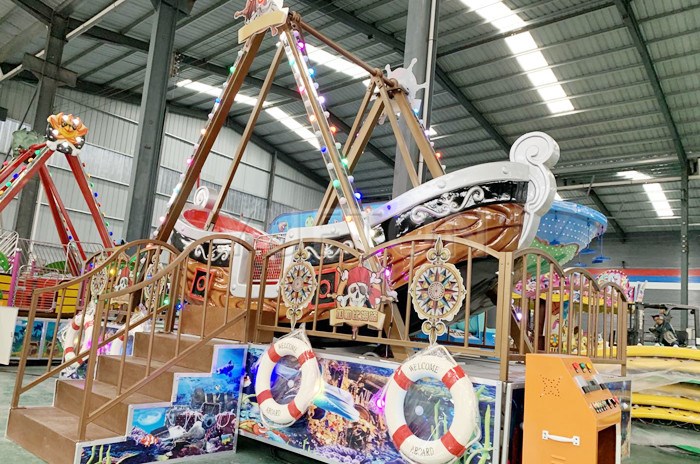 12P Mini Indoor Pirate Ship For Kids