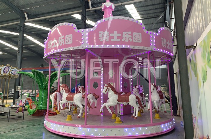 Knight Carousel Horse 017
