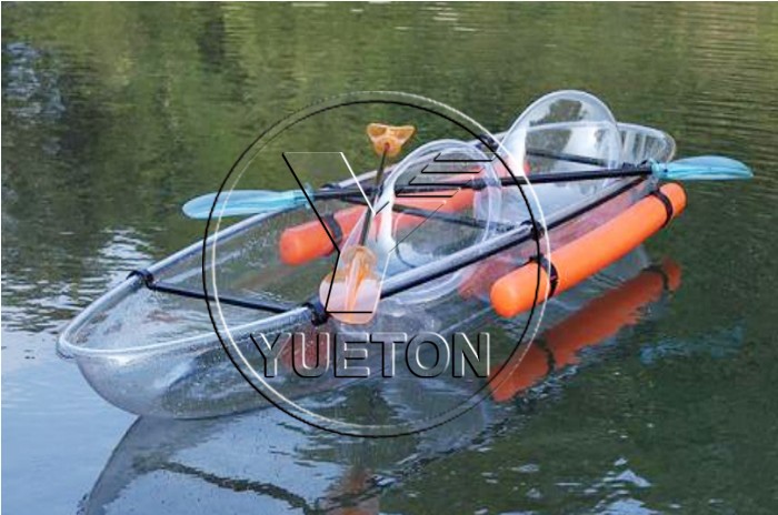 Transparent Hand Rowing Boat