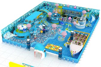 Zona de juegos interior con Oceano - Zonas de juego blandas
