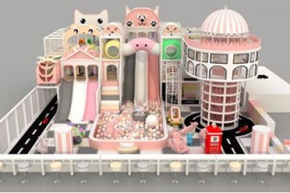 Macaron Theme Indoor Playground Business Plan