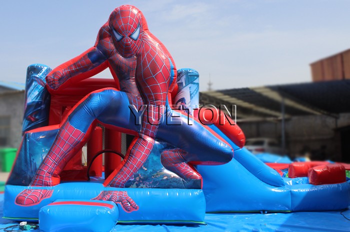 Spiderman inflatable bouncer