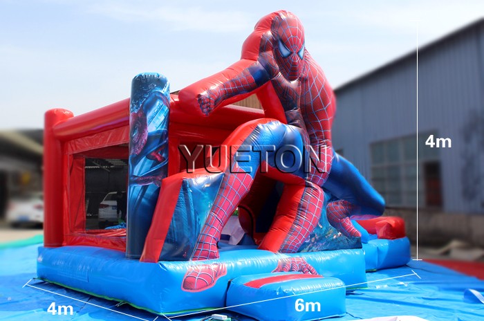 Spiderman inflatable bouncer