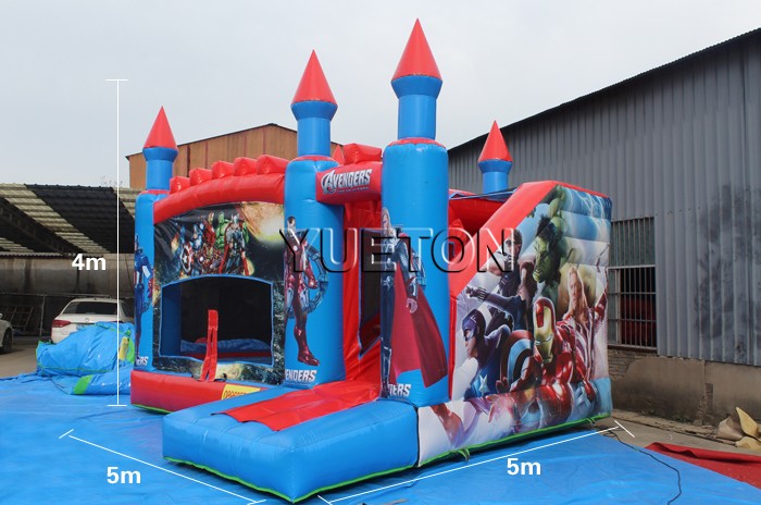 Captain America inflatable bouncer