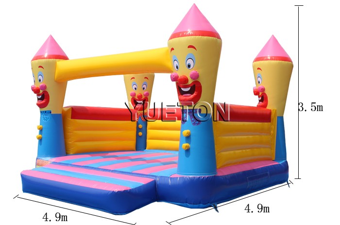 Clown Inflatable Bouncer