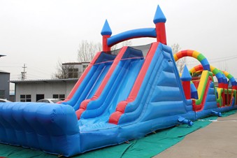 Inflatable Obstacle Game