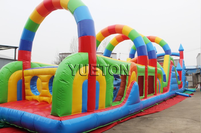 Inflatable Obstacle Game