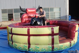 Inflatable Bull Game