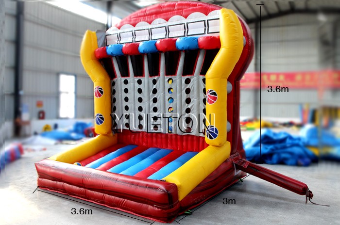 Inflatable Basketball Throwing Game