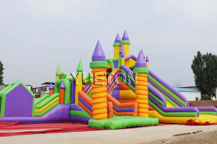 Inflatable Obstacle Game