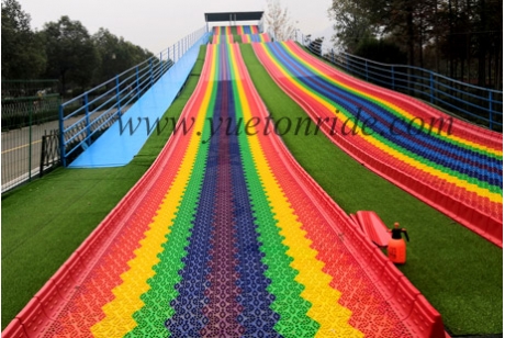 Rainbow slide- the good amusement games after Covid 19