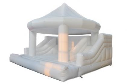 White Inflatable Bouncer