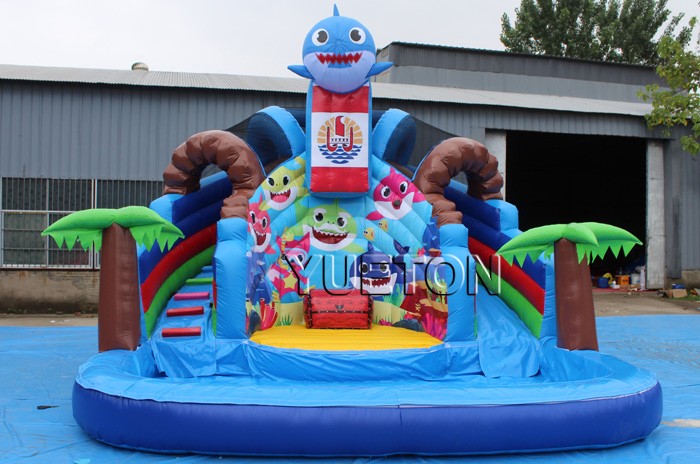 Small Inflatable Kid Water Slide