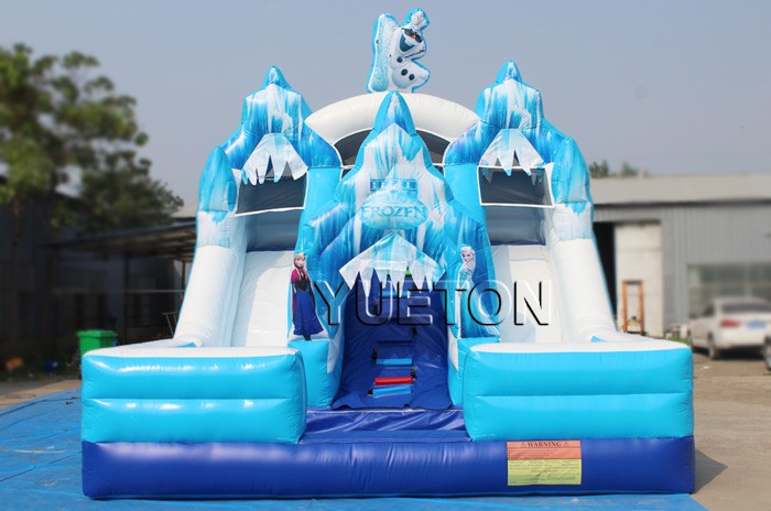 Ice Princess Inflatable Water Slide