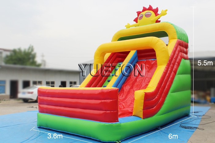 The Sun Inflatable Slide