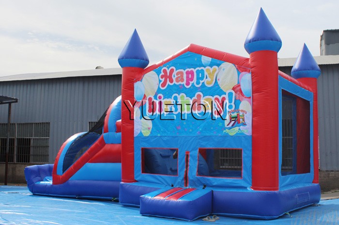 Inflatable Bouncer and Slide Combo