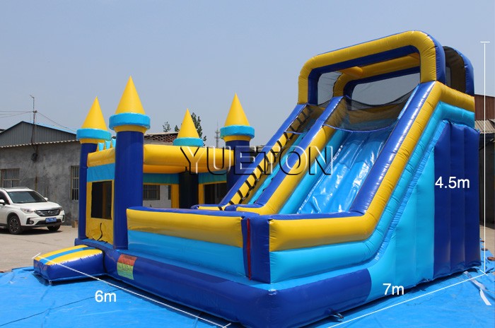 Inflatable Bounce and Slide Combo