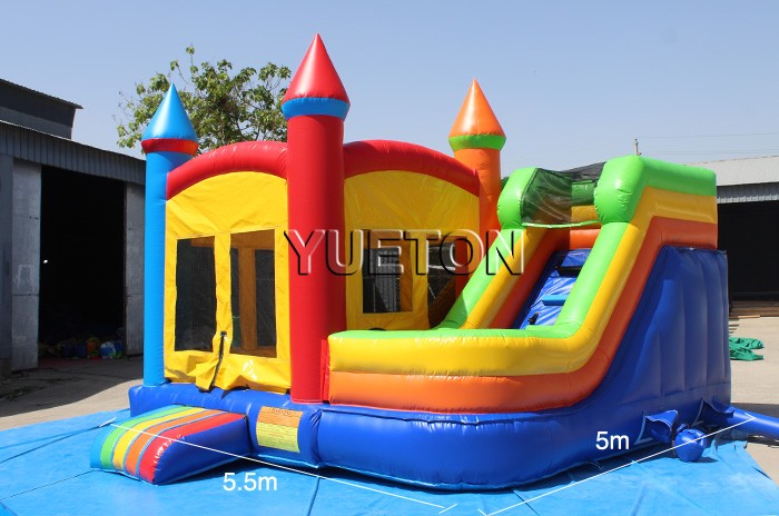 Inflatable Bounce and Slide Combo