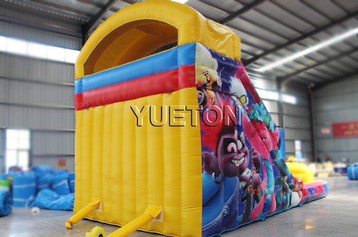 Cartoon Inflatable Water Slide