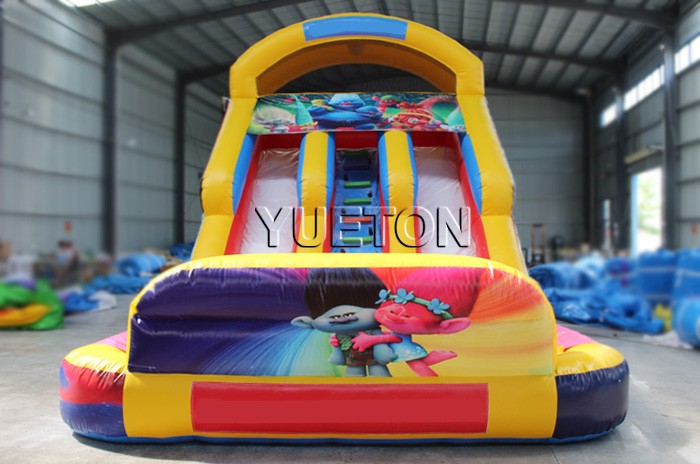 Cartoon Inflatable Water Slide