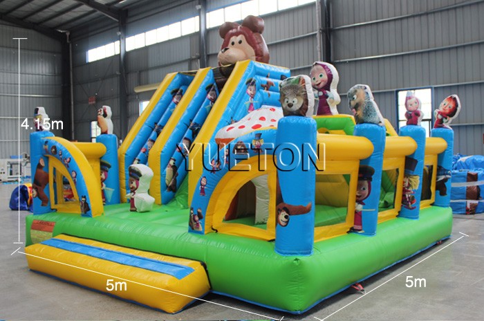 Inflatable Bouncer and Slide Combo