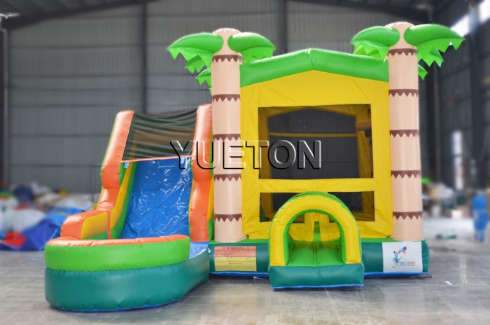 Inflatable Bounce and Slide Combo