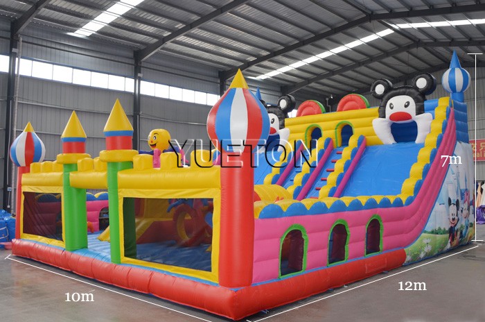 Inflatable Bouncer and Slide Combo