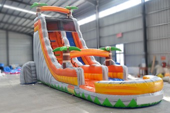 Tobogán inflable de agua