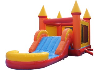 Tobogán inflable de agua
