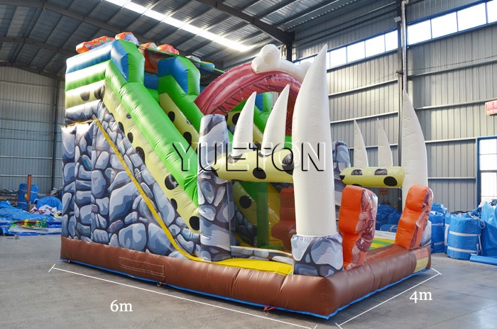 Dinosaur Inflatable Slide