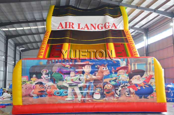 Cartoon Inflatable Slide