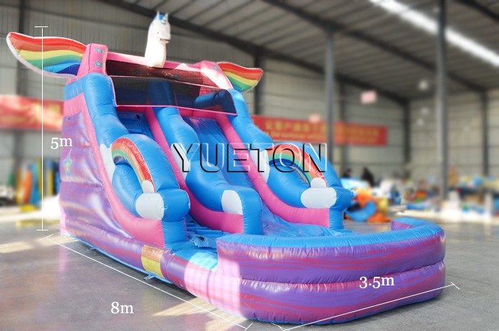 Flying Horse Inflatable Water Slide