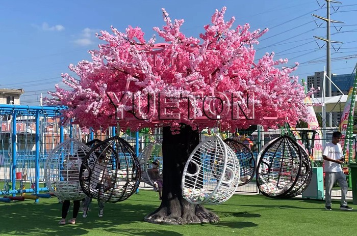 Outdoor Rotating Swing Tree