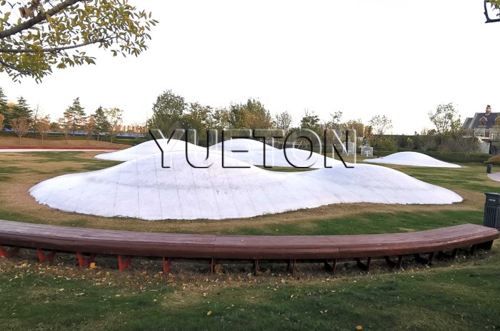 Inflatable White Jumping Cloud