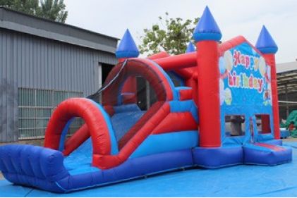 Inflatable Bouncer and Slide Combo