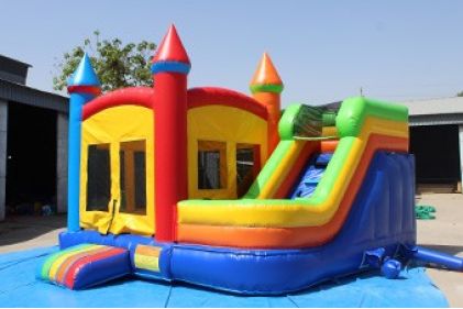 Inflatable Bounce and Slide Combo