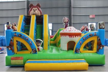 Inflatable Bouncer and Slide Combo