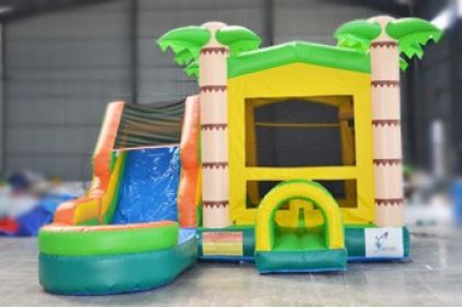 Inflatable Bounce and Slide Combo