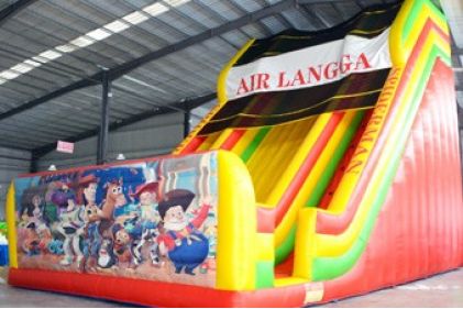 Cartoon Inflatable Slide