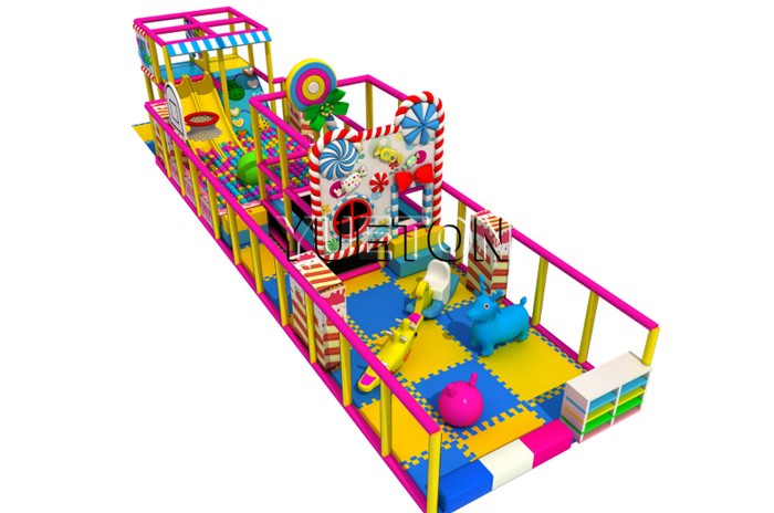 Candy Theme Indoor Playground Soft Play