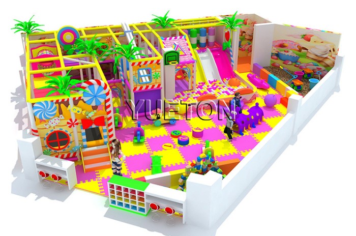 Candy Theme Indoor Playground Soft Play