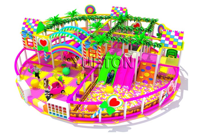 Candy Theme Indoor Playground Soft Play