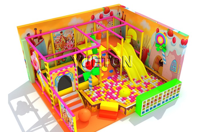 Candy Theme Indoor Playground Soft Play